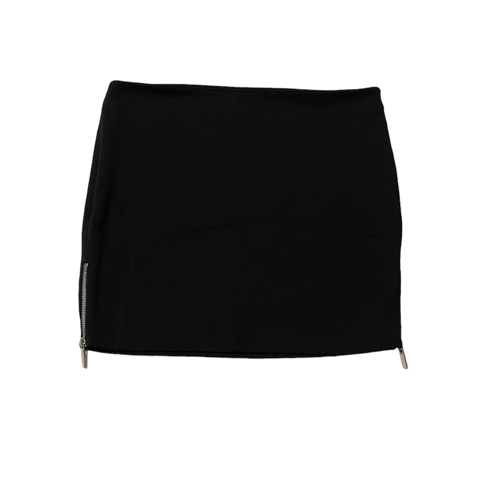 Michael Kors - Mini Zipper Skirt - Size 10 Black